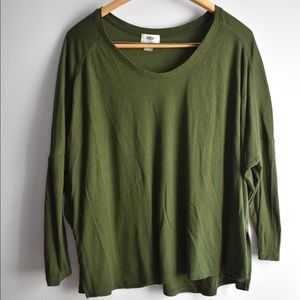 Old Navy Forest Green Top